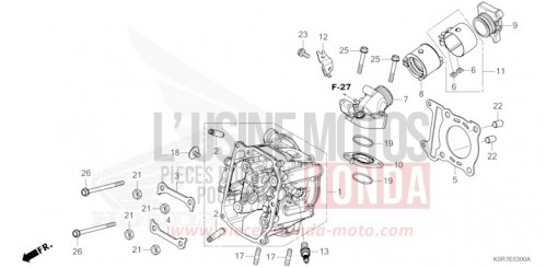 CULASSE SH125ADN de 2022